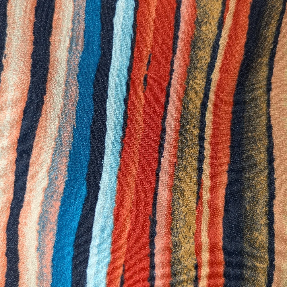 Alythea‎ Striped Multicolor Off-Shoulder Top - Picture 6 of 10